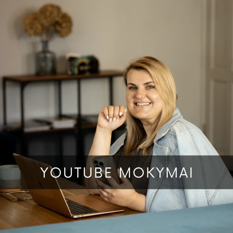 youtube mokymai