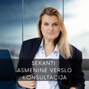Sekanti asmeninė verslo konsultacija